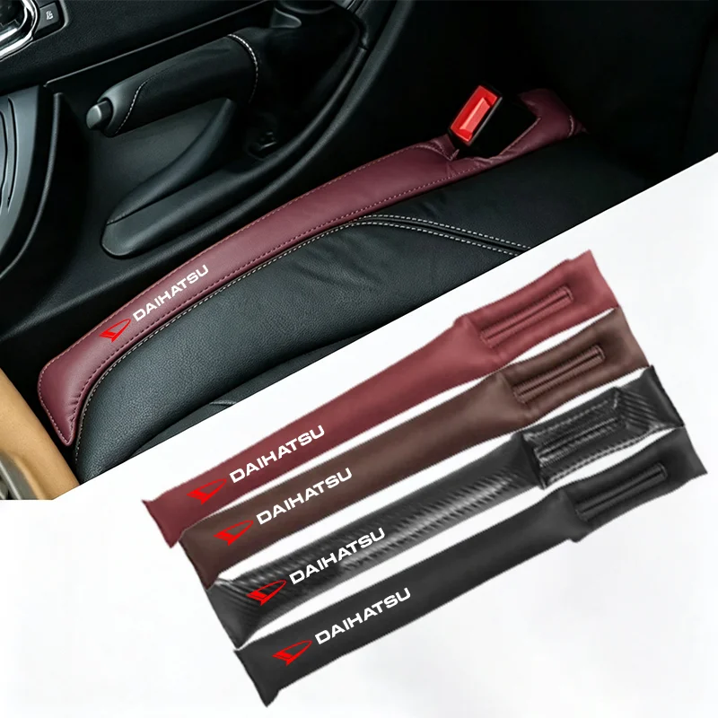 Soft Sponge Leather Car Seat Gap Filler Pad for Daihatsu Terios Sirion Mira Materia Rocky Feroza Charade Decoration Accessories