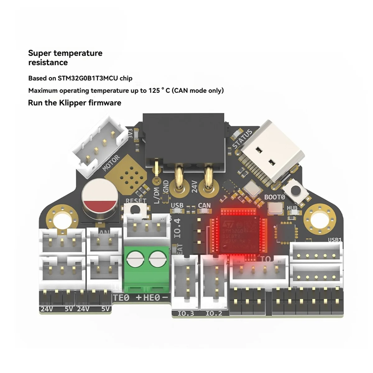 

A49T H36 Combo Advanced 3D Printer Tool Board with 125°C Heat Resistance USB Hubs, Enhanced Performance