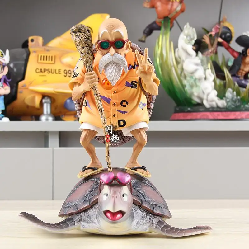 

26cm Seven Dragon Ball Handmade Classic Scene Debut Tortoise Immortal Animation Peripheral anime Decoration Tide Play Gift GK