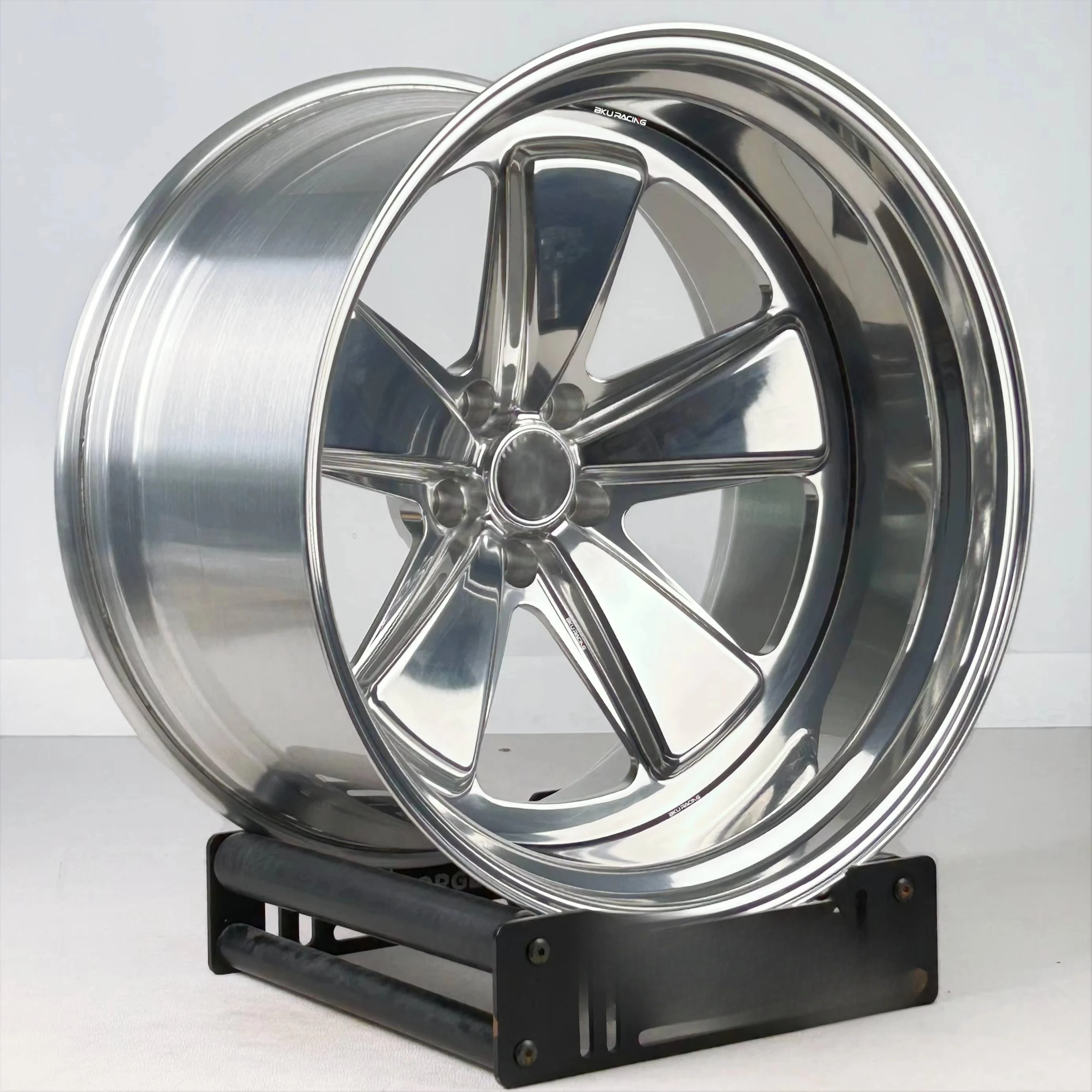 

Piece Wheels Bku 5x120.65 C8 C7 C6 C5 ZR1 Z06 19 20 21 22 Inch Rims Deep Disc Alloy Forged Two