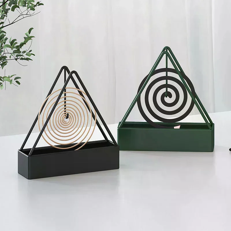 Repellent Incense Rack For Household Bedroom Patio Mosquito Coil Holder Incense Holders Coil & Incense Burner Frame Triangular