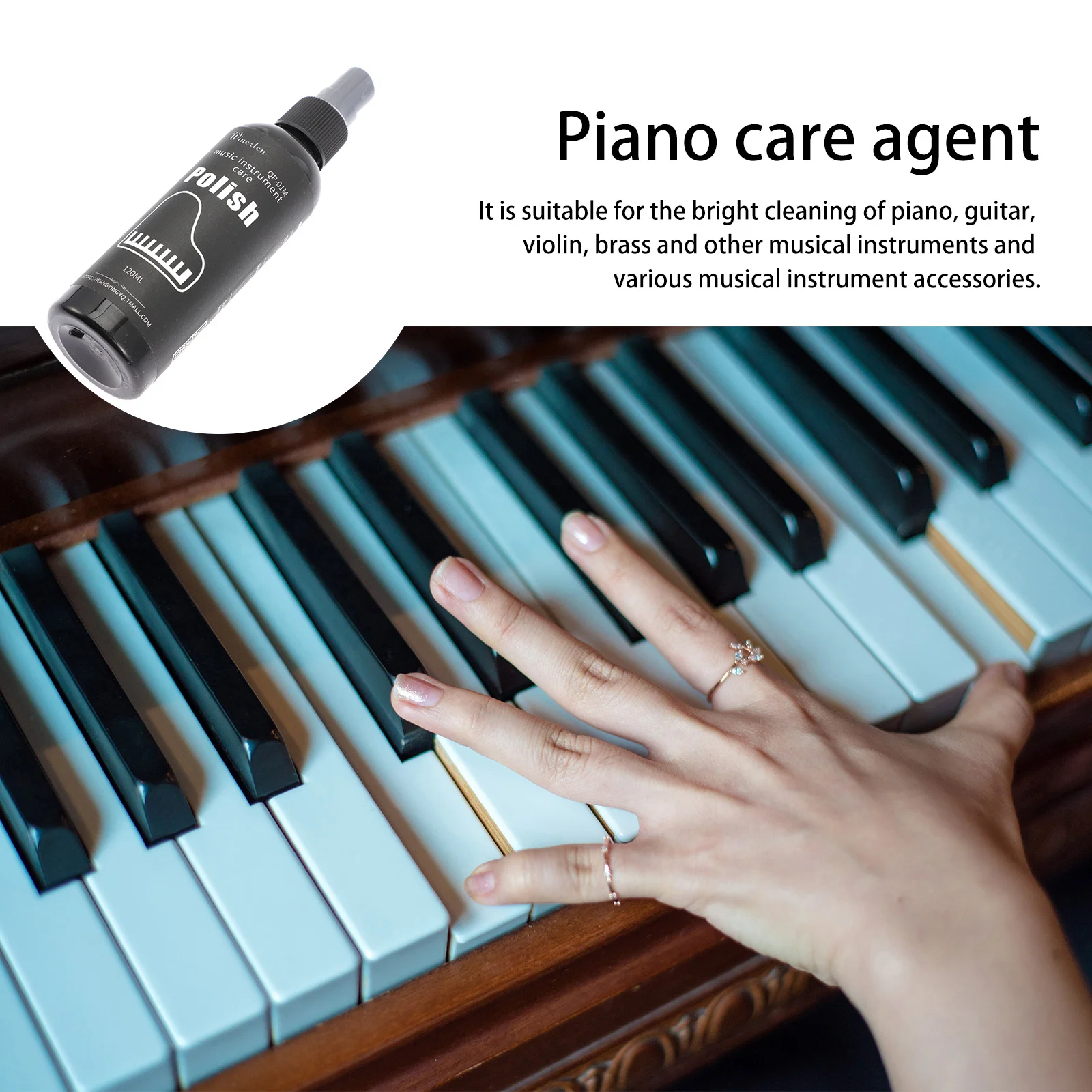 Limpiador de instrumentos musicales profesional, Material Premium, duradero, brillante como nuevo accesorio portátil para guitarra, ukelele y violín