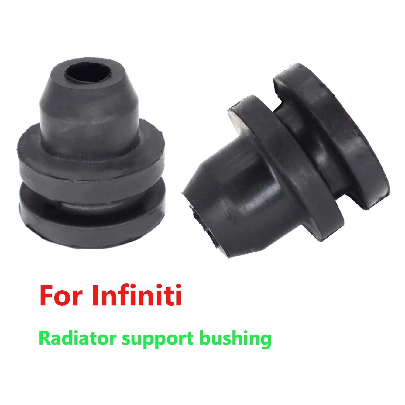 For Infiniti EX35 EX37 FX35 FX37 FX45 FX50 G35 M35 M37 M45 M56 Q45 Q70 QX4 QX70 lower Radiator Mounting mount support bushing