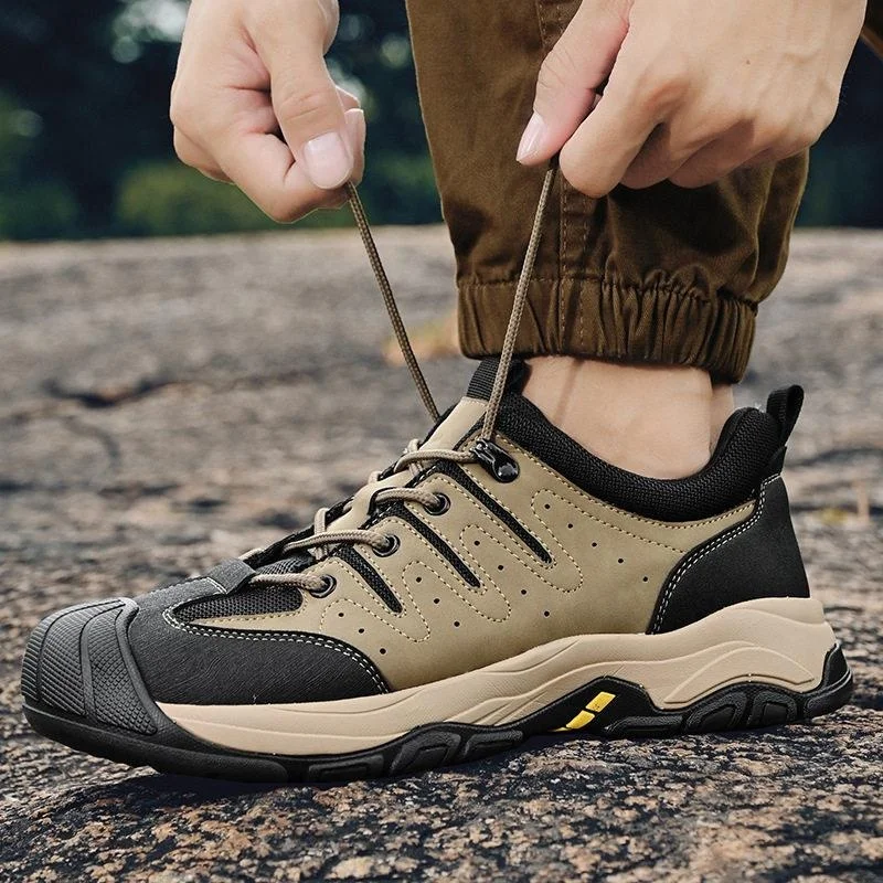 

Lightweight Casual Sports Shoes Outdoor Anti-slip Low-cut Hiking Boots Large Size Mountain Climbing Shoes for Men