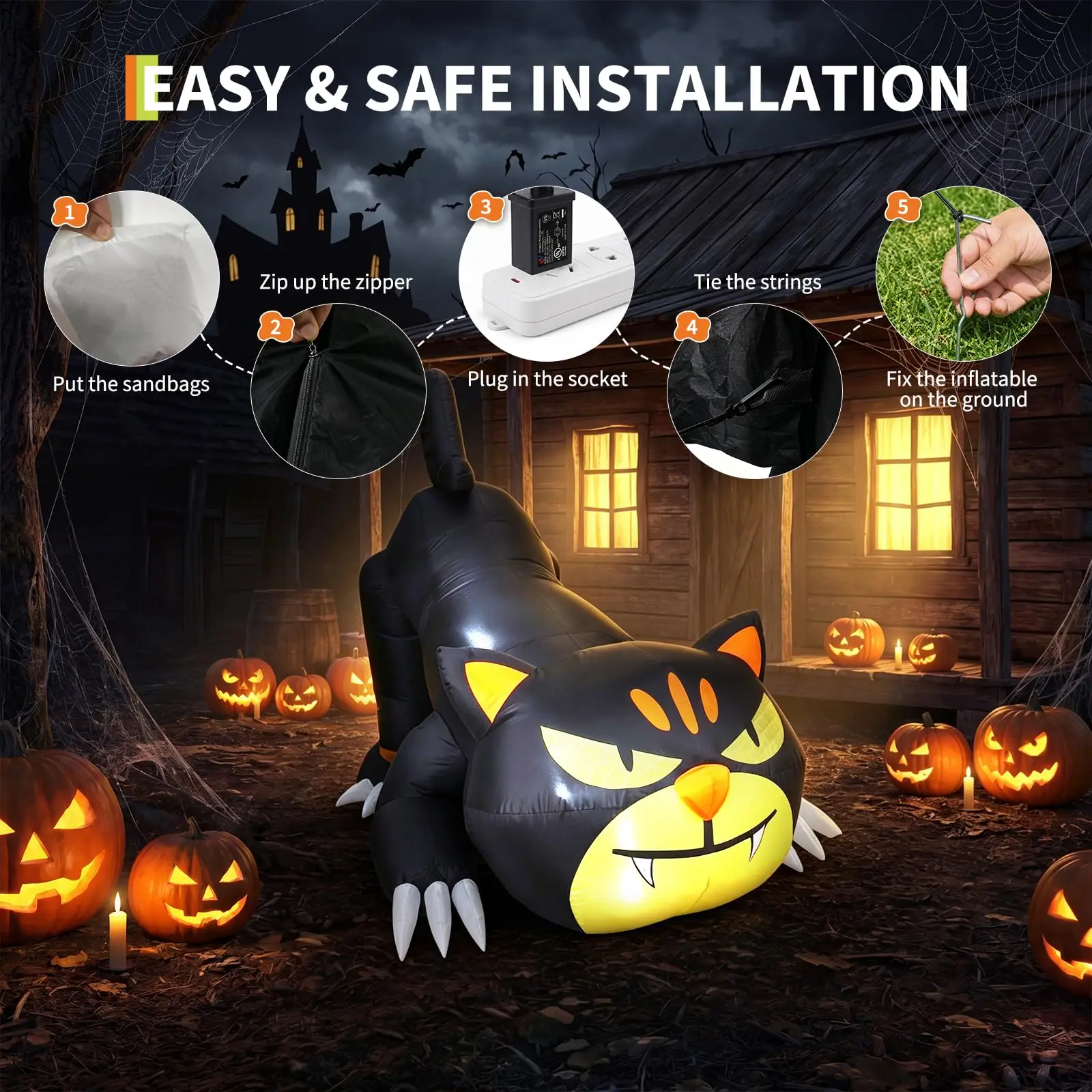LED Halloween Inflatable Decoration 5