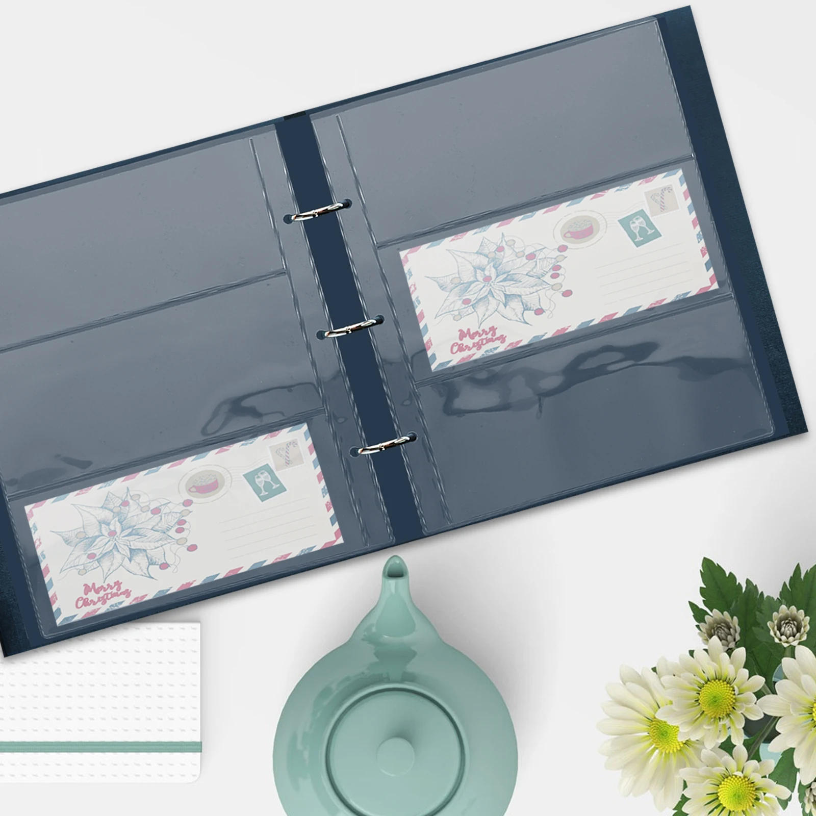 

10 Pages Paper Money Holders Money Holders Protective Currency Collection Album Pages Banknote Storage Loose Leaf PVC