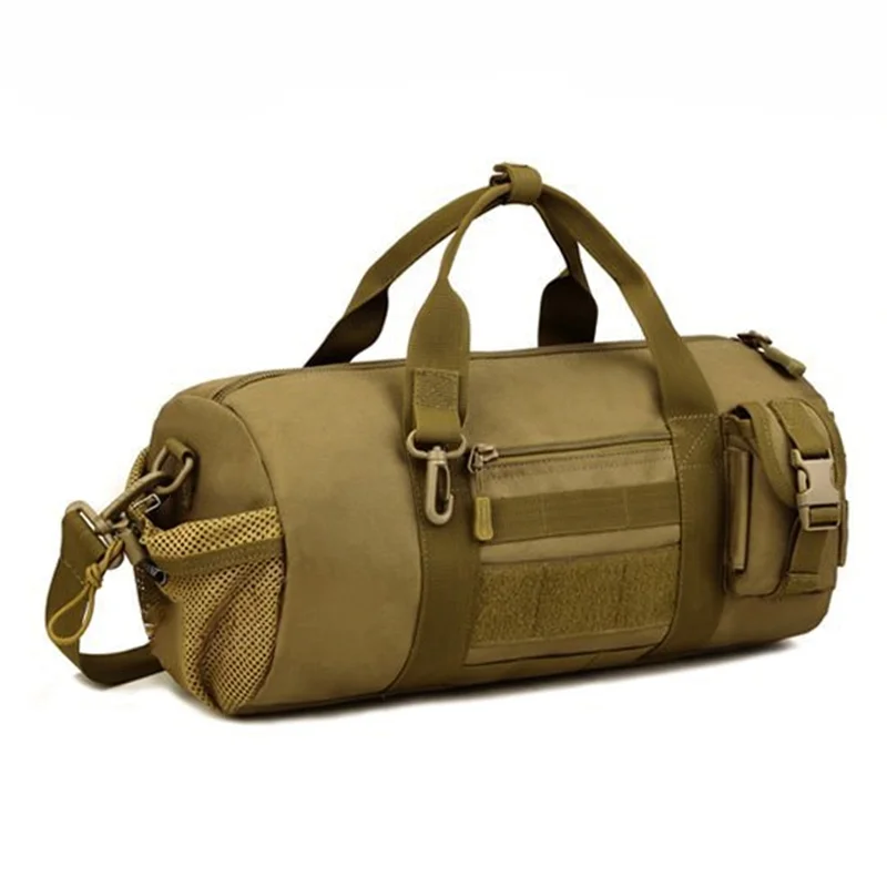 Tactical Duffle Bag 20L Waterproof Nylon Molle Gym Travel Shoulder Handbag