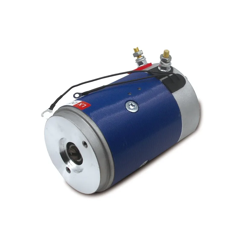High Power Hydraulic Oil Pump Parallel Winding 24V 2200W IP54 Panel Mounted Brushed DC Motor for Truck Tailgate Lifting System