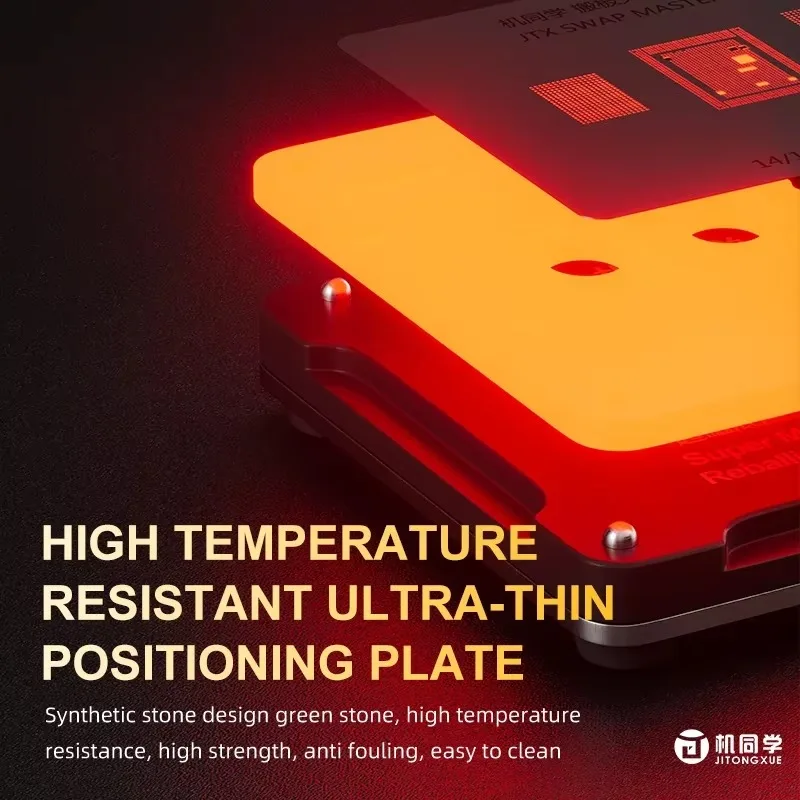JTX SM-01 Магнитная платформа для посадки олова для i-Phone 8-16Pro Max BGA Реболлинговая олова, устойчивая к высоким температурам позиционная база