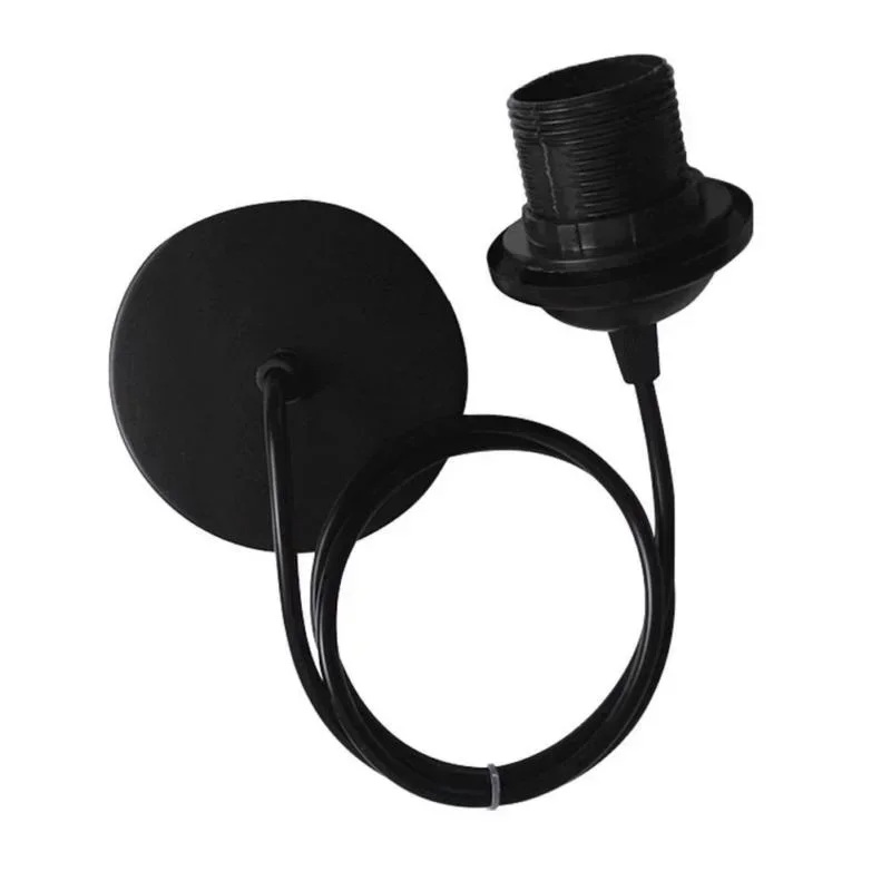 

E27 Socket Screw Bulb Modern Pendant Lamp Holder With Wire Lighting Stand Used In Bar, Cafe, Evening Party, Home Decoration