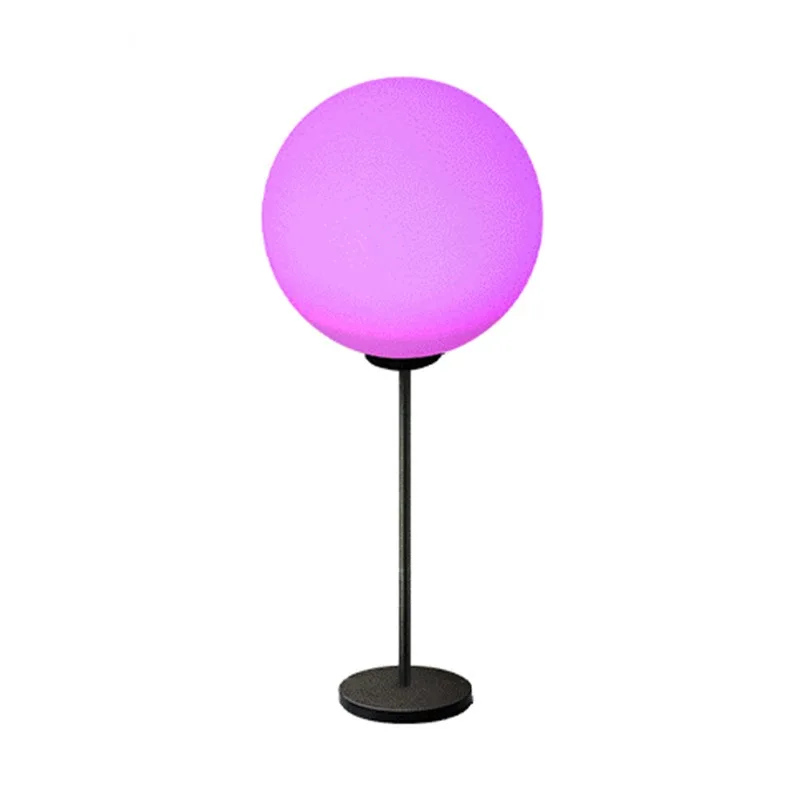 

LED ball light, interactive induction breathing light, colorful color-changing park square, lawn, shopping mall