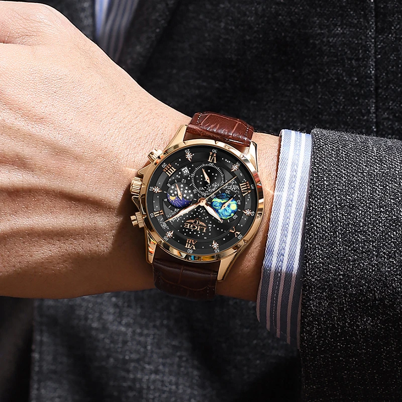 LIGE 2026 Top Luxury Brand Men - đánh giá và giá Smartwatch Army Watches For Men