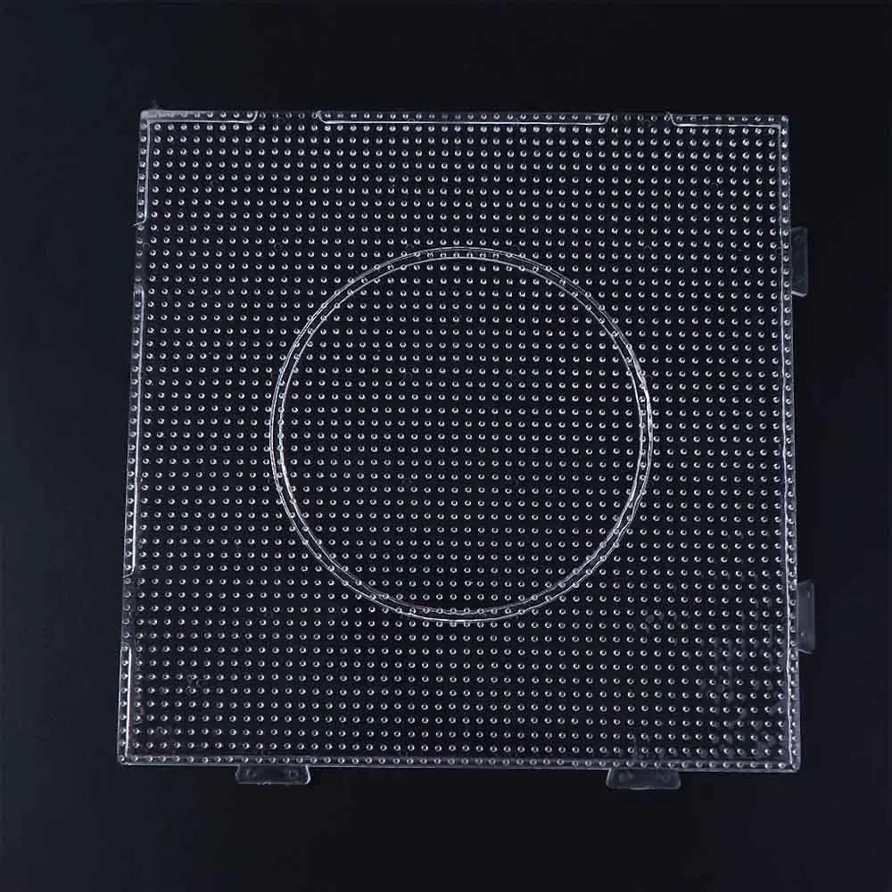 

Creative 1pcs Beads Tool Educational Toys Jigsaw Puzzle Figure Material Board Puzzle Template Pegboard Diy Toy Beads Template