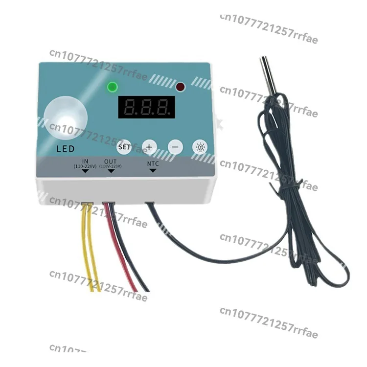

WHT-01 Microcomputer Digital Display Thermostat Temperature Control Switch Intelligent Incubator Controller with One-button Egg