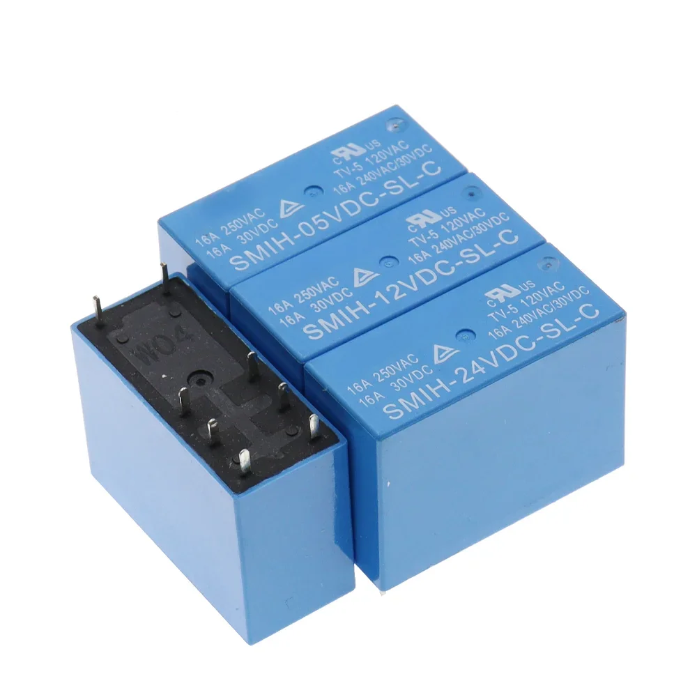 1PCS Relays SMIH-05VDC-SL-C SMIH-12VDC-SL-C SMIH-24VDC-SL-C 5V 12V 24V 16A 6/8PIN Original Relay SMIH-05VDC-SL-A