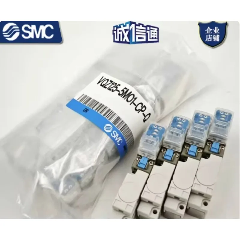 الأصلي حقيقية SMC هوائي الملف اللولبي صمام VQZ125-5MO1-CP-Q صمام الملف اللولبي خمسة اتجاهات