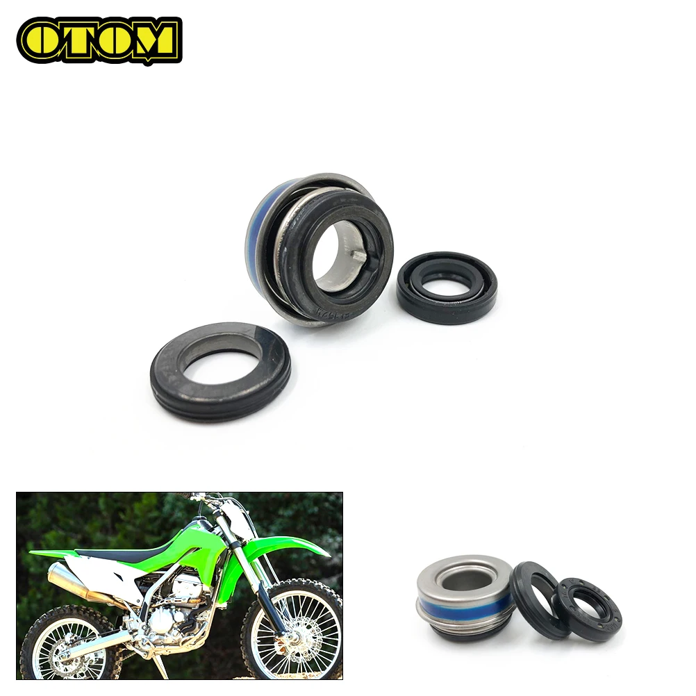 Motorcycle For KAWASAKI LONCIN VOGE Water Pump Mechanical Water Seal KLX250 KLX300 Water Cooled YF300 300CR6 Off-road Dirt Bikes