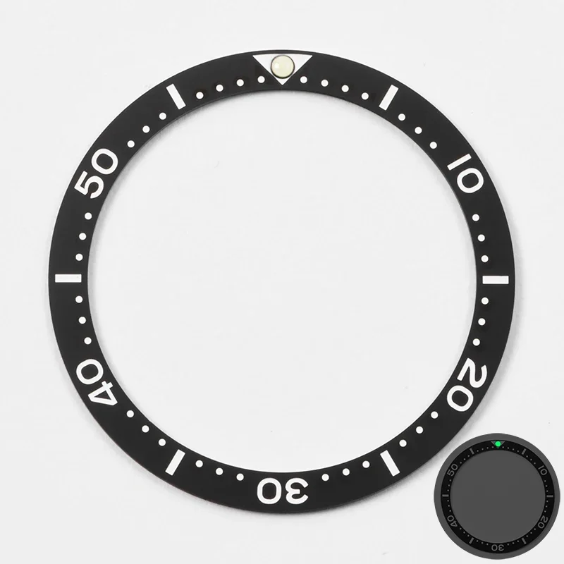 

HEIMDALLR 31.5-38mm Ceramic Bezel Insert 6105 For NH35 NH36 Movement Dive Watch Man Watch Automatic Watch C3 Super Luminous