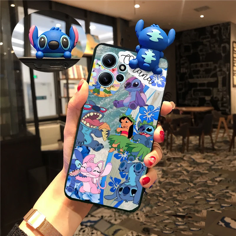 جراب كرتوني بغرزة لطيفة لـ Redmi Note ، غطاء TPU ، Xiaomi Mi 11 Lite ، 12 ، 10 ، 11 ، 13 Pro ، 9 ، 11S ، 10S ، 9A ، 9T ، 9C ، 10C ، Poco ، X3 ، X5 Pro #5