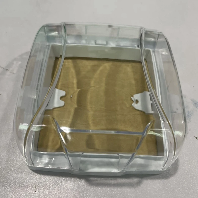 Transparent Rainproof Cover Waterproof Rain Cover Box Outdoor Suitable Button Waterproof Cover