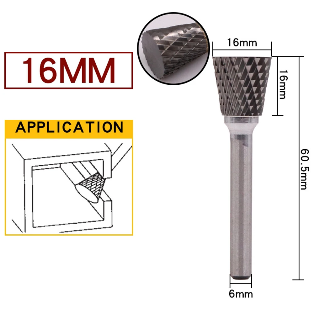 Metal Processing Tool Rotary File Workshop Use Efficient Dust Reduction Long Lifespan Multi-Material Compatibility