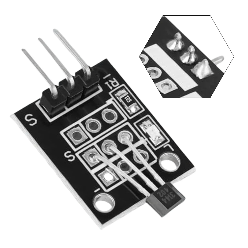 20pcs High Sensitivity Hall Effect Magnetic Sensor Module For Arduino Projects Measurement & Analysis Instruments Parts