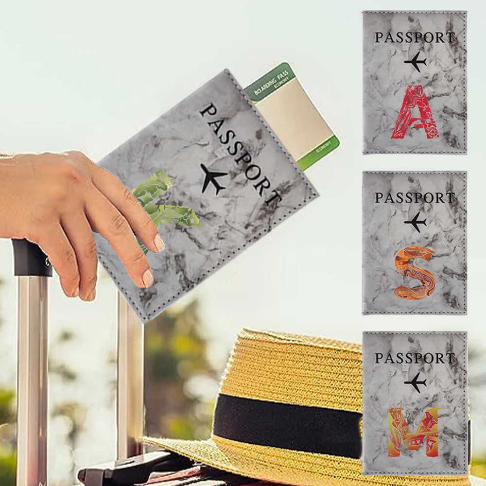 Passport Storage Bag Engrave Image Series Passport Holder for Travel Essentials Classic Vintage Design Credit Card Storage Bags