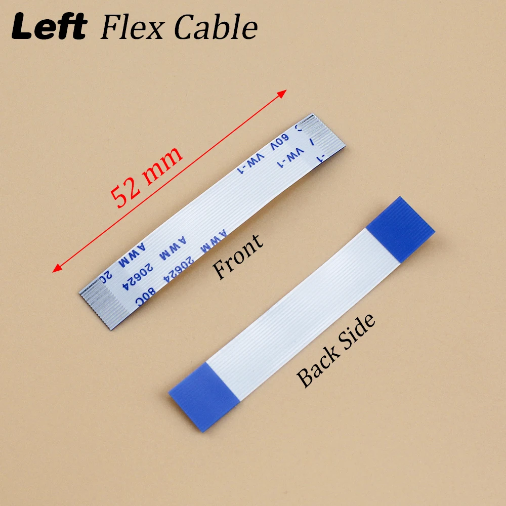 Left Right L2 R2 Motor Connect Ribbon Flex Cable PS5 V2.0 Controller Touch Pad PCB Board Connector Cable & Microphone Flex Cable