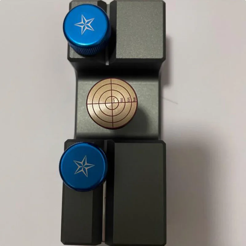 

General aspect and doping tools - 2-inch magnetic and side pressing clips - dophin rod holder for 6.0/5.8mm gem size