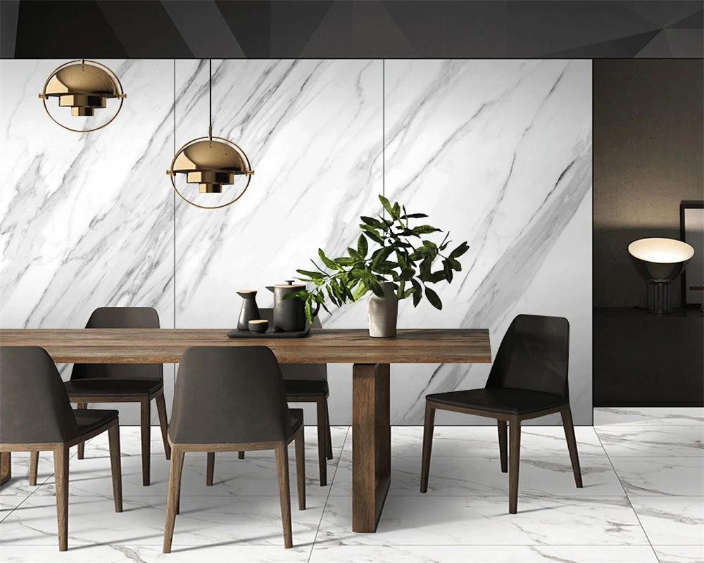 beibehang Customized papel de parede modern new Chinese style marbled jazz coffee shop tooling background wallpaper