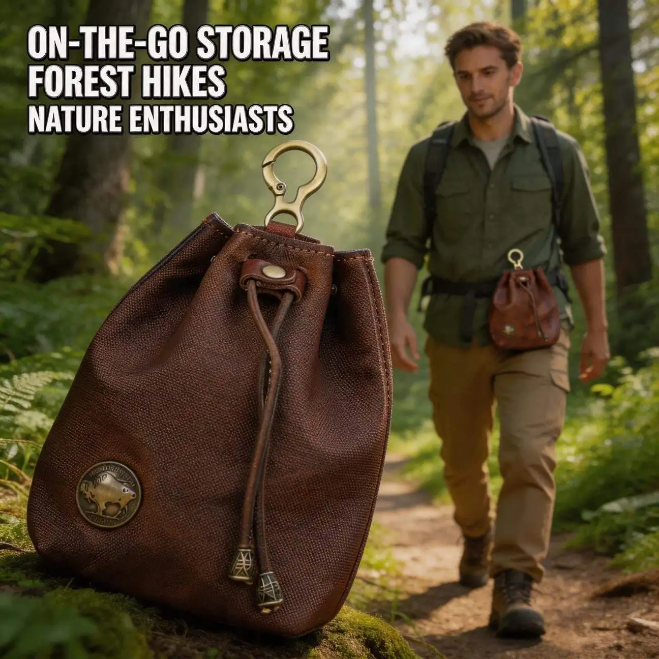 Coin Purse with Storage for Outdoor Camping
