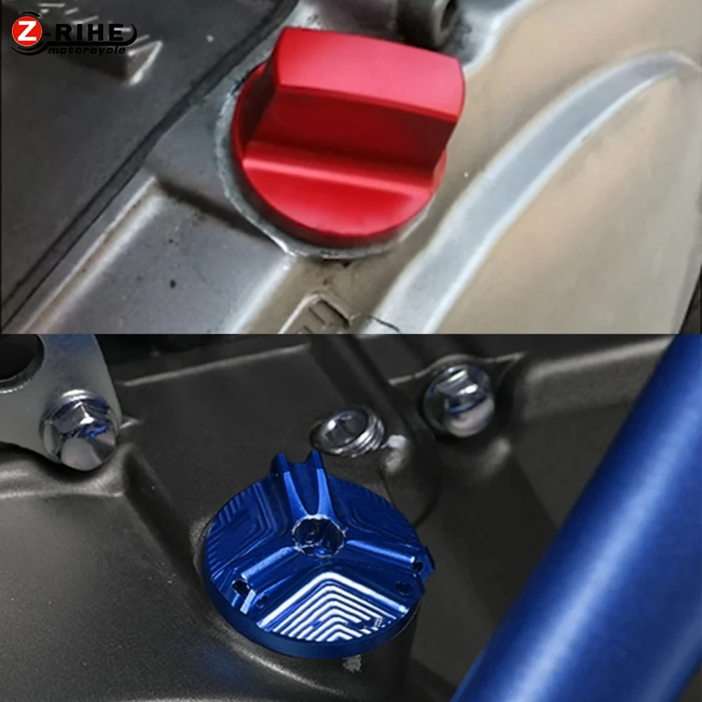 Motorcycle M27*3.0 Engine Oil Filler Cap Plug Cover For YAMAHA SUPER TENERE SUPERTENERE/ES 2014-2023 2022 2021 2020 2019 2018