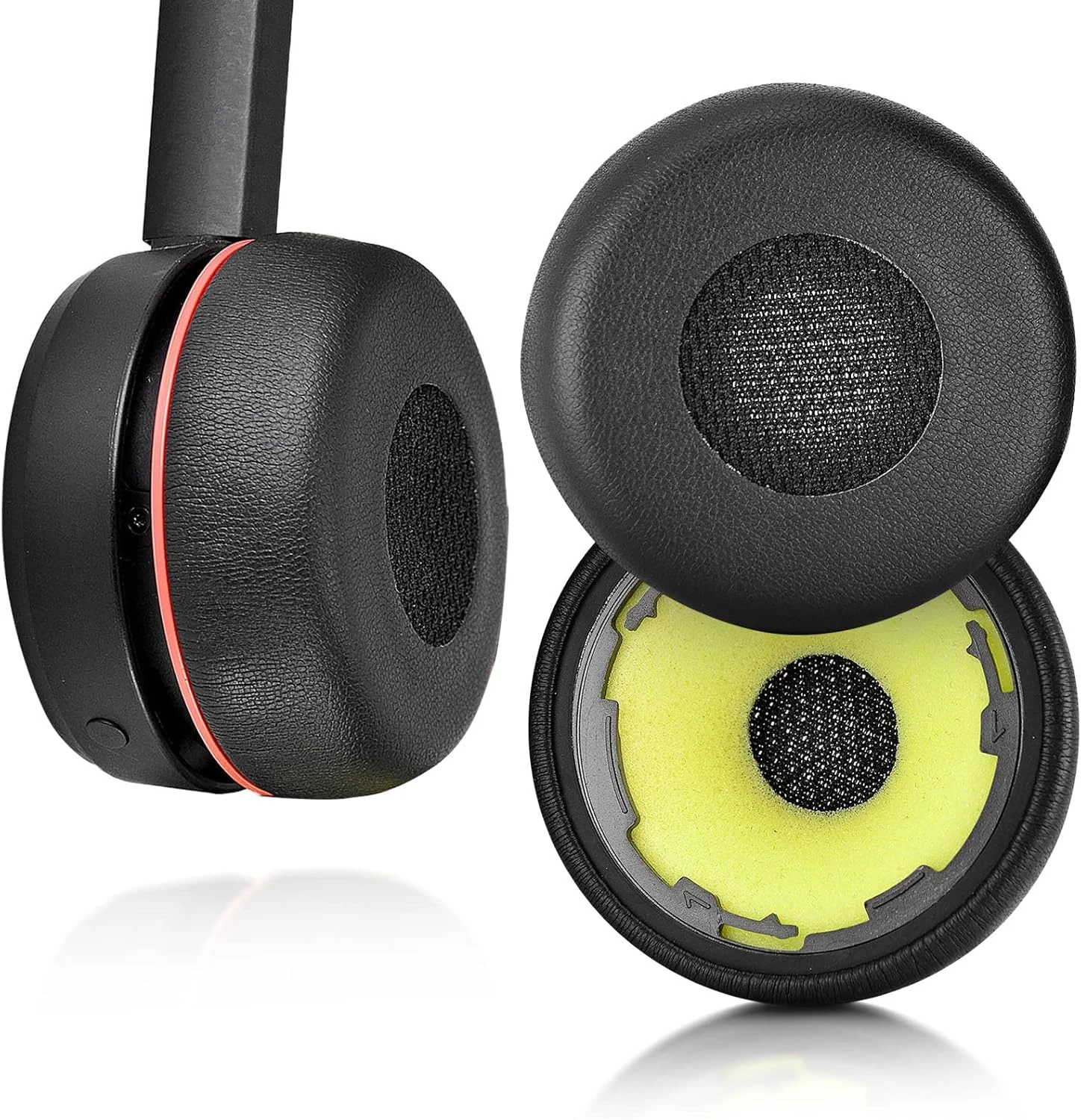 KUTOU Earpads Replacement for Jabra Evolve2 75 PC Wireless Headset(Do Not fit Evolve 75), Ear Pads Cushions