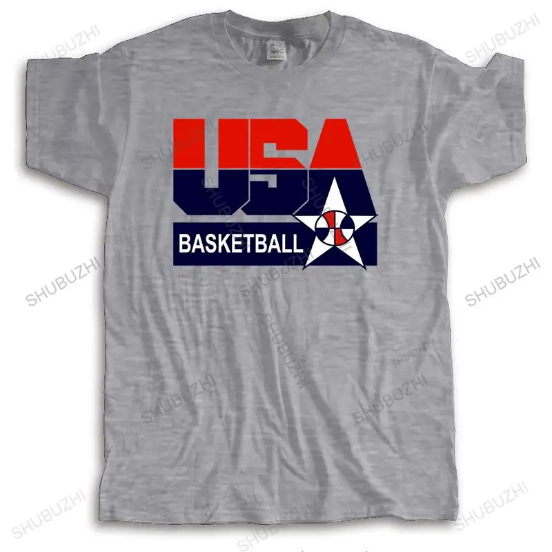 Homme t shirt Brand Clothing summer men t-shirt USA Basketballer 1992 Dream Team Caricature Cotton tee-shirt male casual tees