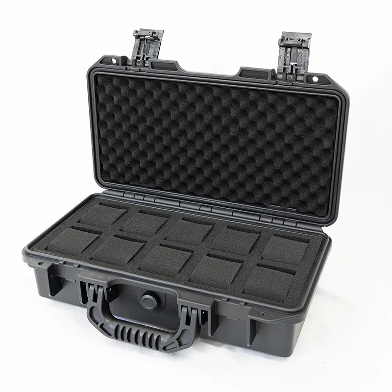 Luxury Watch Box Waterproof Watch Storage Case with Sponge Portable Travel Mens Watch Display Case Safe Watches Organizer Boxes