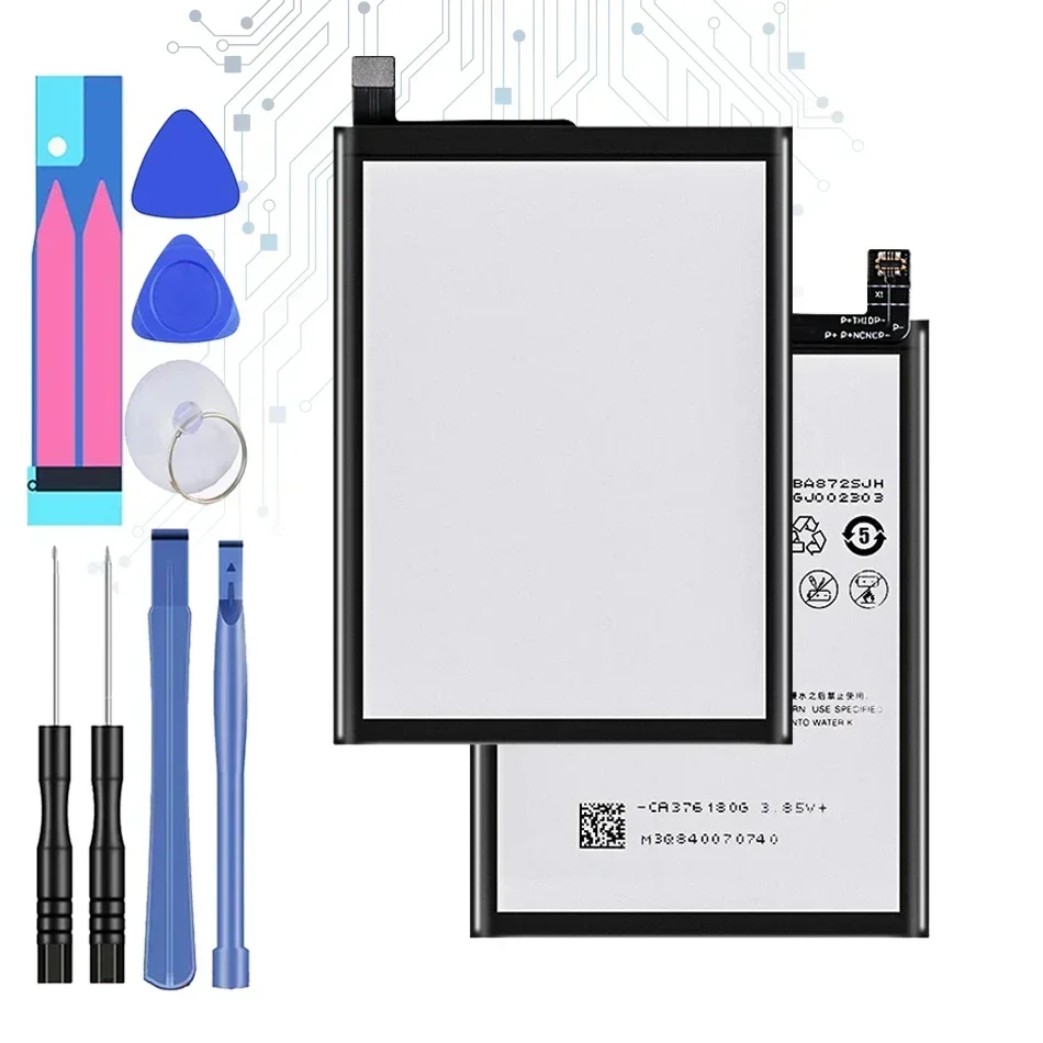 For Mei Zu BA872 BA 872 3060mAh Mobile Phone Battery For Meizu Meilan 16X Batteria + Free Tools