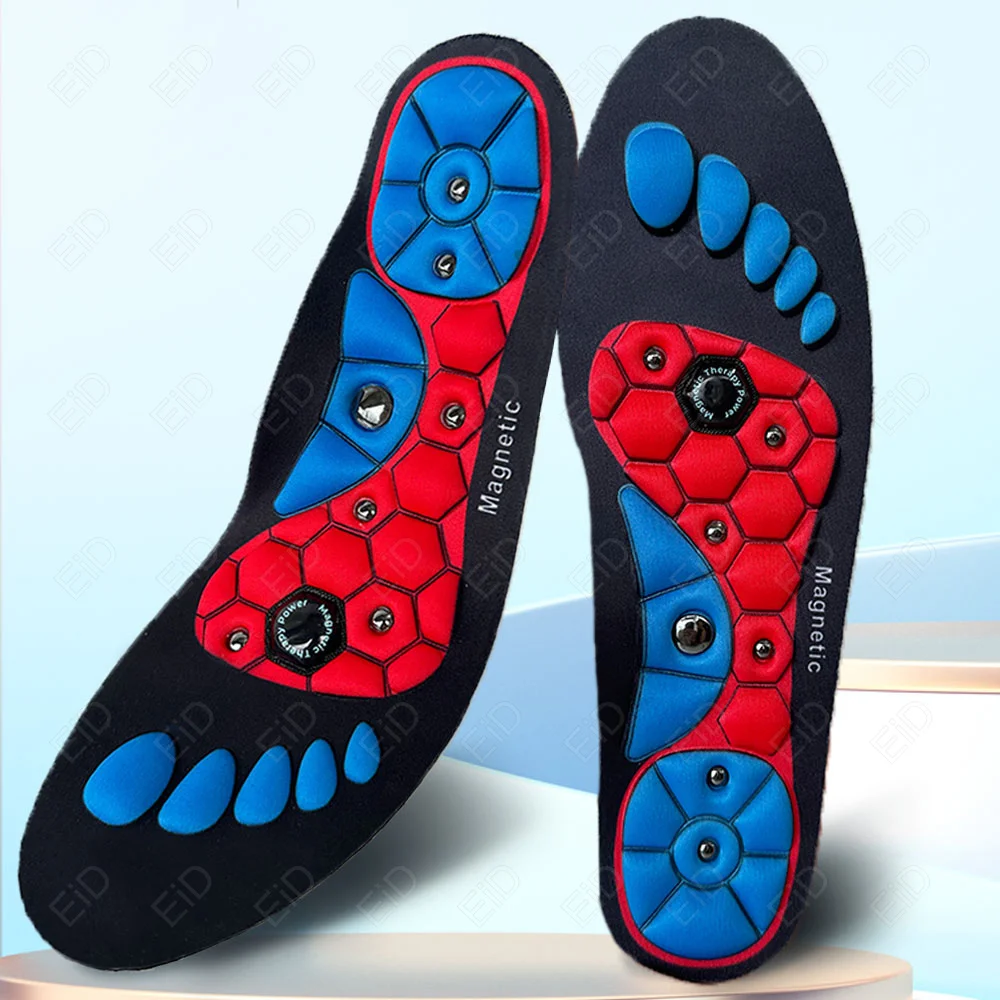 Magnetic Therapy Massage Insole Orthopedic Insole Foot Acupressure Enhanced Magnetic Insole Point Therapy Feet Body Detox Insert