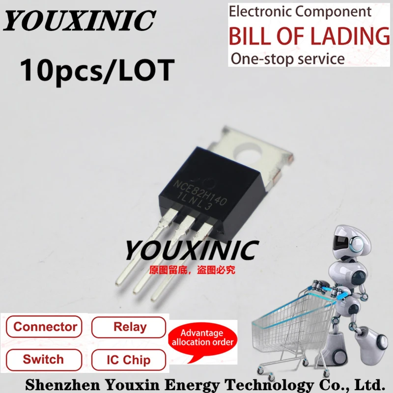 YOUXINIC  2022+ 100% New  Original  NCE82H140  TO-220  NCE82H140D   TO-263   N-channel MOS FET 82V 140A