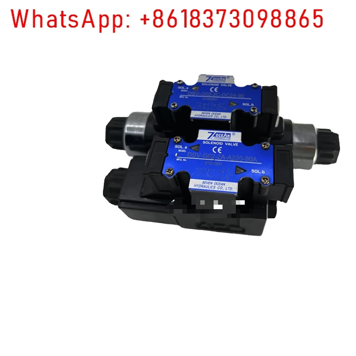 7OCEAN صمام الاتجاه الملف اللولبي DSD-G02-2C-DC24- 90/82/72/DSV-G036C صمام الملف اللولبي