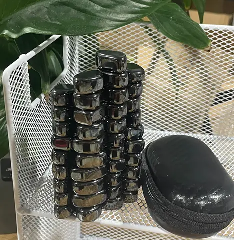 Magnet Stones Chess Game,Desk Anti Stress Antistress Relief Magnetic Balls Fidgeting Toys for Adults ADHD Autism Fridge Sticker