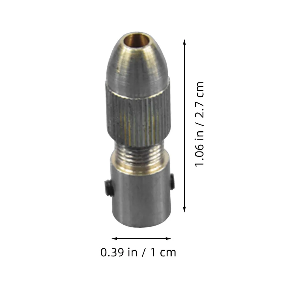 7Pcs Brass Rotary Tool Collet Set 0.5/1/1.5/2.5/3mm for Pin Vise & Rotary Tools