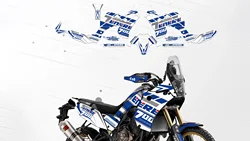 Tenere T700 XTZ700 FOR YAMAHA Tenere T700 XTZ 700 Motorcycle Fuel Tank Stickers Pad Set Kit Protector Trunk Luggage