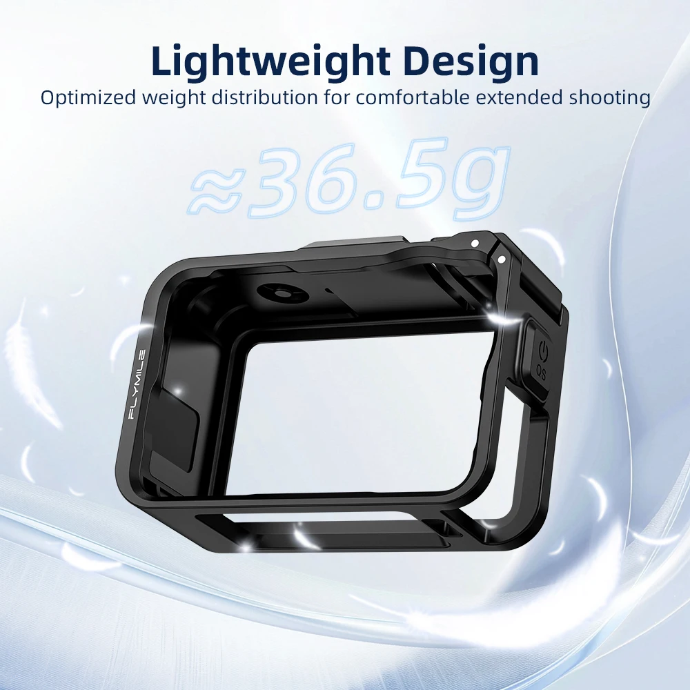 

Металлическая клетка для DJI Osmo Action 6, магнитная быстросъемная клетка для камеры, защитная рамка, горизонтальный вертикальный расширительный кронштейн