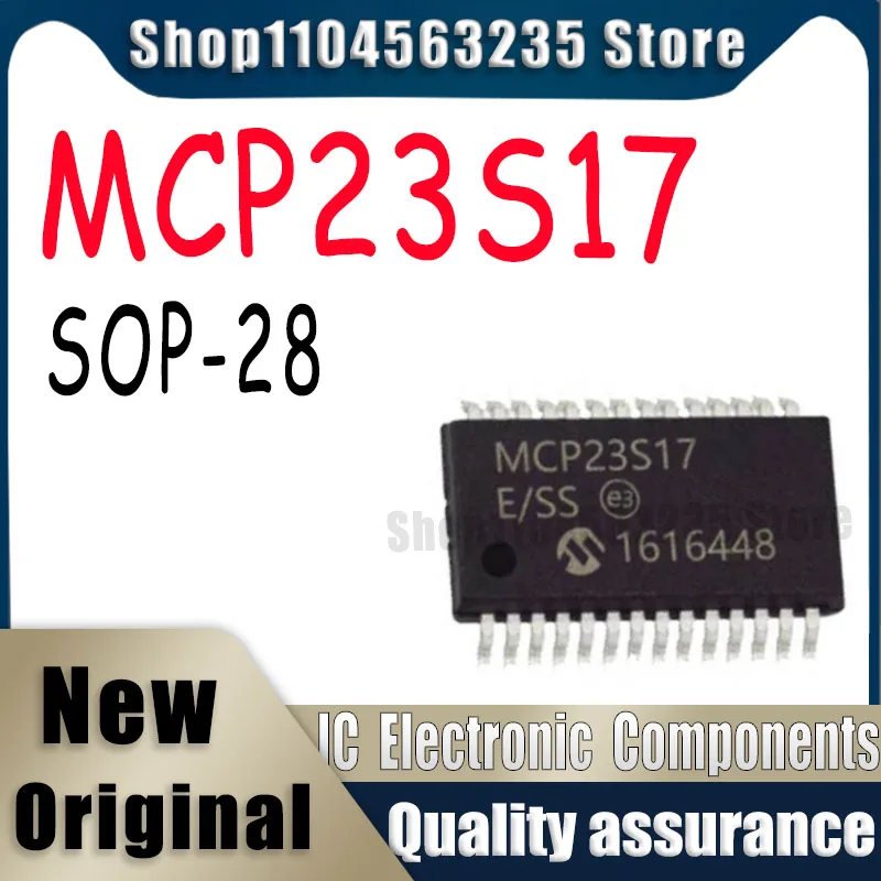 

(10piece)100% New MCP23S17 SOP-28 Chipset