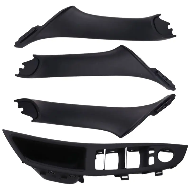 

Trim Pull Handle Set Replacement Interior Front Door Armrest Panel For BMW 5 Series F10 F11 F18 520I 523I 525I 528I LHD-A99D