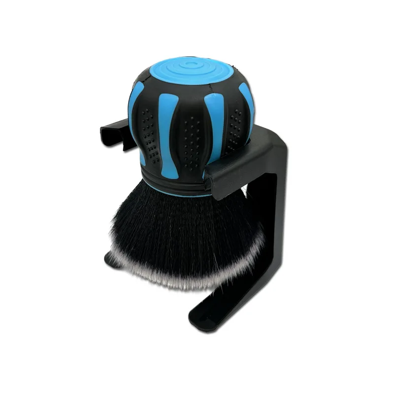 Ultra Soft Bristles Comes With Storage Rack Covers Large Area Inside Outside Vehicles Car Detailing Cleaning Brush Tool