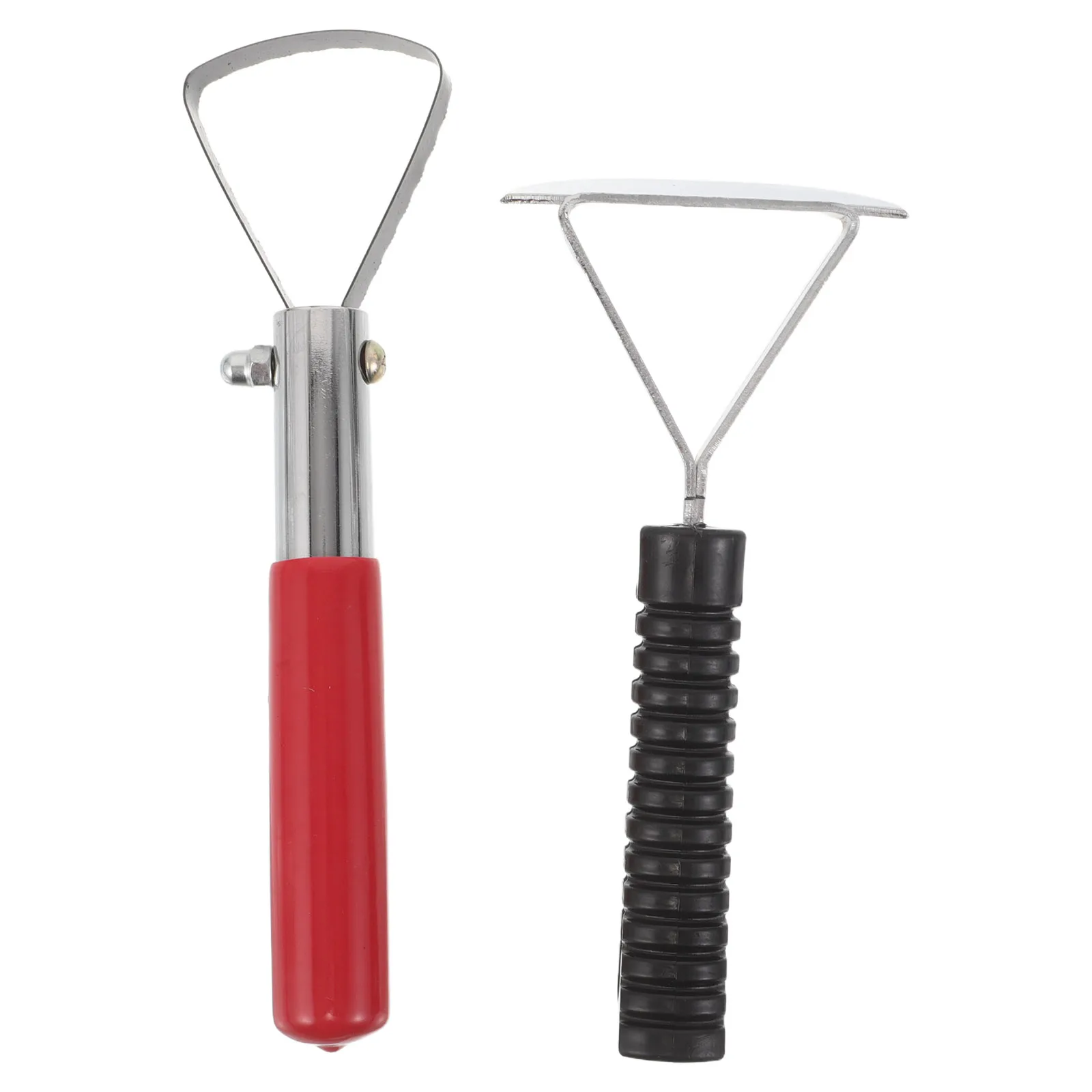 

2pcs Universal Patch Scraper Tool For Car Bike Truck Repair Durable Metal Scraper With Portable Design, Heavy Duty Tire Grinding