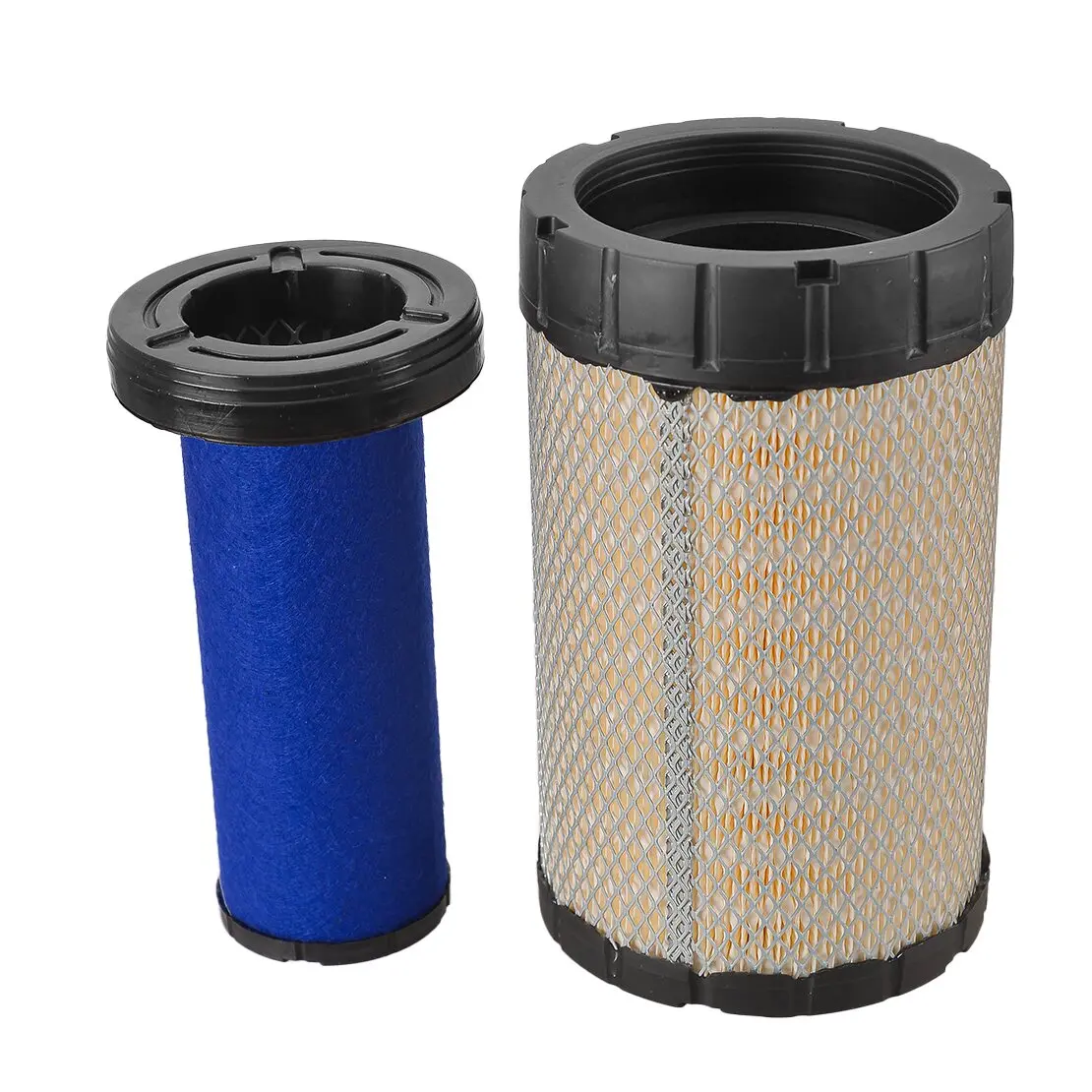 Outer Inner Air Filter Kit 7008043 7008044 P628328 Fit for Bobcat Skid Steer Loader S650 S630 Compact Track Loader T630 T650