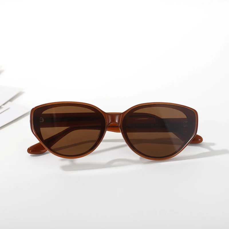

Vintage Acetate Frame High Definition Nylon Lenses Sun Glasses Fashion Classy Aesthetic Women Sunglasses
