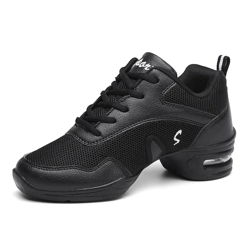 Dansschoenen voor dames Zachte buitenzool Vrouw Adem Jazz Hip Hop Schoen Sport Sneakers Dames Meisjes Moderne Jazz Dansschoenen